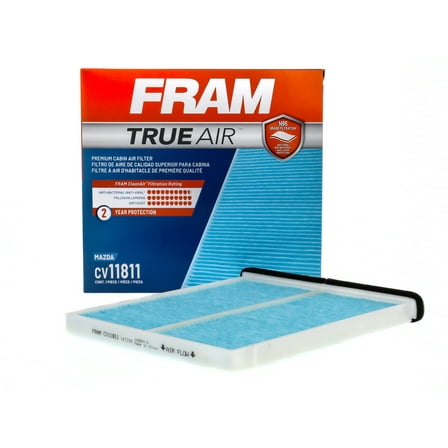 FRAM CV11811 TrueAir Premium Cabin Air Filter with N95 Grade Filter Media for Select Mazda Vehicles