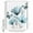 SkyBlue, variant on Small Stall Shower Curtain 36x72 Inch Narrow Half Size Tulip Butterfly Bath Curtains Bathroom Decor Vintage Spring Botanical Flowers Floral Waterproof Fabric Shower Curtain Set with Hooks 36 Inch