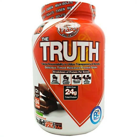 Muscle Elements The Truth, Chocolate bar, 24 Servings