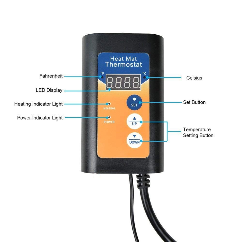 1000W Plant Greenhouse Digital Temperature Controller Intelligent