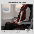 thumbnail image 4 of Christmas Winter Tartan Checked Shawl Blanket Scarf 80" x 30" – Cozy Oversized Holiday Plaid Wrap for Women & Men, 4 of 8