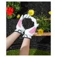 thumbnail image 3 of Premium Shredded Rubber Mulch for Gardens, Lawns, and Landscaping | Long Lasting Color | Looks Like Natural Wood Mulch (0.8 Cu. Ft. - 16 LBS, Black), 3 of 9