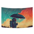 thumbnail image 6 of Yayeee Tapestry Wall Hanging for Bedroom 90 x 60" Home Decoration for Living Room, Astronaut and Sky, 6 of 7