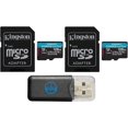 thumbnail image 1 of Carte Mémoire MicroSD Canvas Go Plus 128 Go (2 Pack) avec Adaptateur Compatible avec GoPro Hero 10 (Hero10) Classe 10, 1 of 5