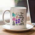thumbnail image 4 of Elegant Decorative 11oz Ceramic Mug Funny Coffee Cups Cappuccino Mug Colorful Gift for Family Guests Coffee Cocoa Tea  Latte Kitchen, Dishwasher Microwave Safe, 4 of 4