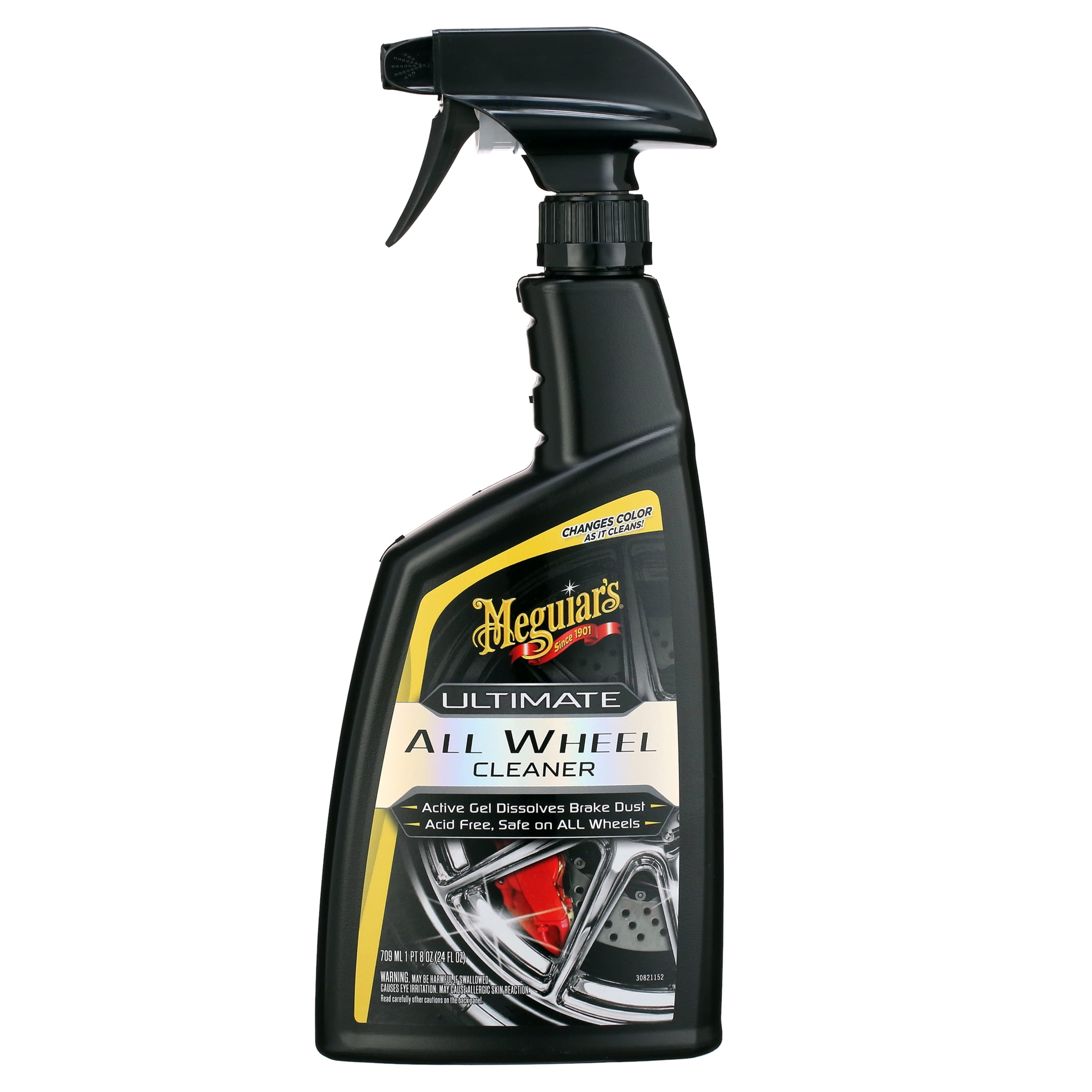 Meguiar's Ultimate All Wheel Cleaner and Hot Shine High Gloss Tire Coating Bundle