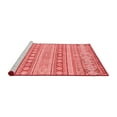 thumbnail image 2 of Ahgly Company Machine Washable Indoor Rectangle Abstract Red Modern Area Rugs, 2' x 5', 2 of 4