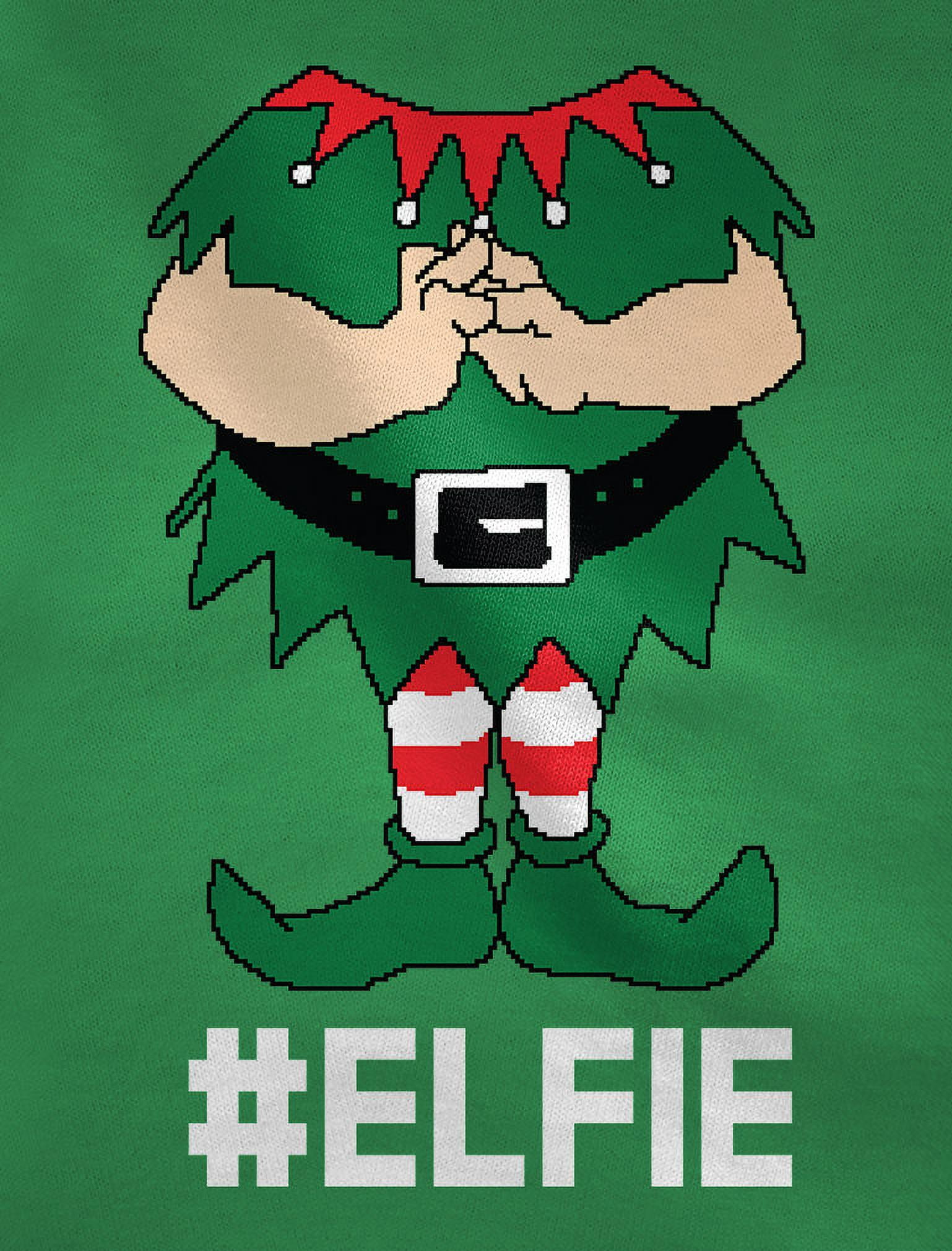Tstars Womens Christmas Shirts Gift Elf Suit Elfie Christmas Funny Humor Family Holiday Shirts Xmas Party Christmas Gifts for Her Women Sweatshirt