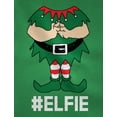 thumbnail image 3 of Tstars Womens Christmas Shirts Gift Elf Suit Elfie Christmas Funny Humor Family Holiday Shirts Xmas Party Christmas Gifts for Her Women Sweatshirt, 3 of 5