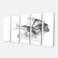 thumbnail image 2 of Designart 'Woman and Smoke Double Exposure ' Portrait Canvas Art Print, 2 of 3