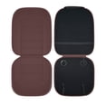thumbnail image 2 of Soft Quilted Breathable Car Seat Cushion Non Auto Front Seat Protector Pad Universal Vehicle Interior Cooling Comfort Mat for Sedan SUV Truck Daily Driving Accessory, 2 of 7
