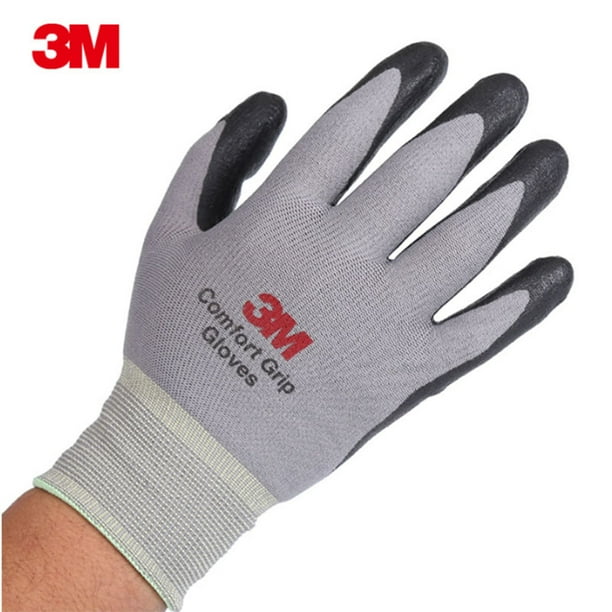 3M 3M 1 Pair Comfort Grip Glove Nitrile Rubber Protective Gloves