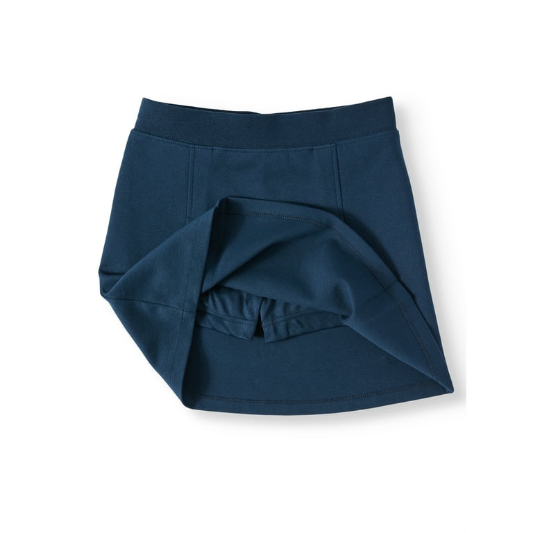 Wonder Nation Girls School Uniform Stretch Ponte Knit Scooter Sizes 4 16 Plus Walmart