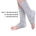 thumbnail image 3 of Bamboo Foot Sleeves Women, Bamboo Compression Socks for women toeless, Warm, Comfortable and Breathable, 3 of 8