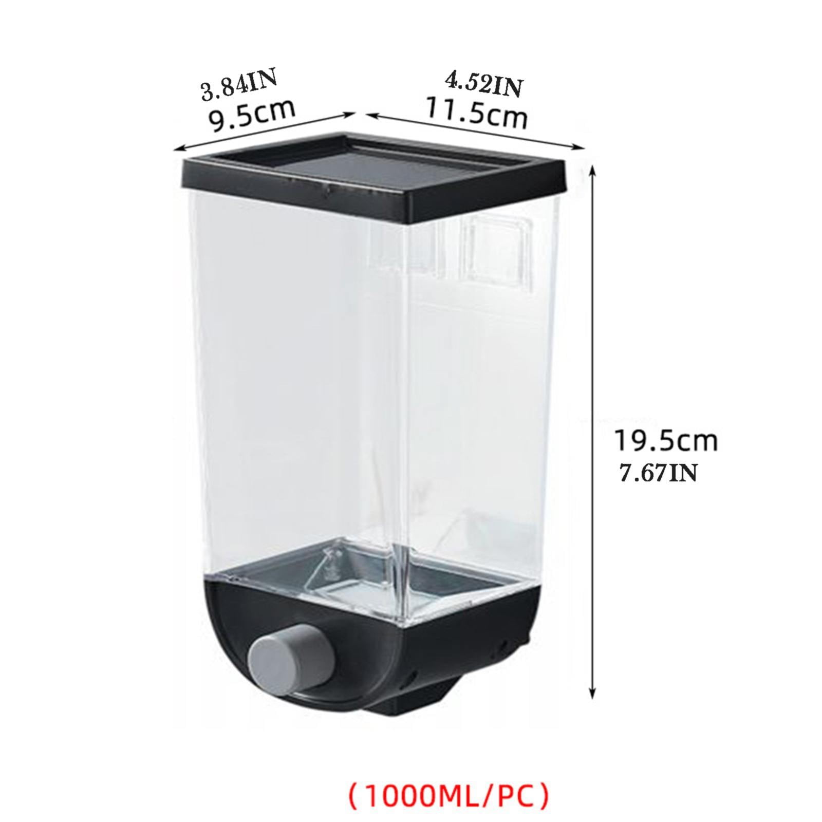 Clearance! Cereal Dispenser Countertop Cereal Containers Storage 1.5L /1Lorganization and Storage Containers for Kitchen Dry Food Dispenser for Rice Grains Snack Oatmeal Pet Food