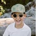 thumbnail image 4 of JAN & JUL Boys' Quick Dry Sun Cap, Water Resistant Baby Sun Hat for Swimming (Jungle Safari, M: 3-24 Months), 4 of 5