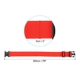 thumbnail image 2 of Unique Bargains Luggage Strap with Luggage Tag and Loop 78'x2', 4 Set Adjustable Suitcase Belt, Red, 2 of 7
