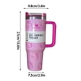 thumbnail image 3 of Stanley Iceflow Vaso de Acero Inoxidable - Botella de Agua Aislada al Vacío para el Hogar y el Coche Vaso Reutilizable con Pajita Resistente a las Fugas Flip Frío durante 40oz, 3 of 6