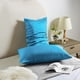 thumbnail image 2 of Funda de almohada de seda Casbrove Pacific Blue Mulberry Silk, paquete de 1 unidad, 2 of 7