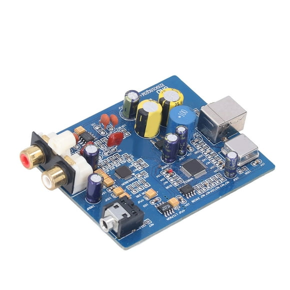 Audio Module, 96K Sampling Rate 24bit Decoding Decoder Board Sound Card 2vrms Direct Output Mini 112dB Dynamic Range For Speaker For DIY