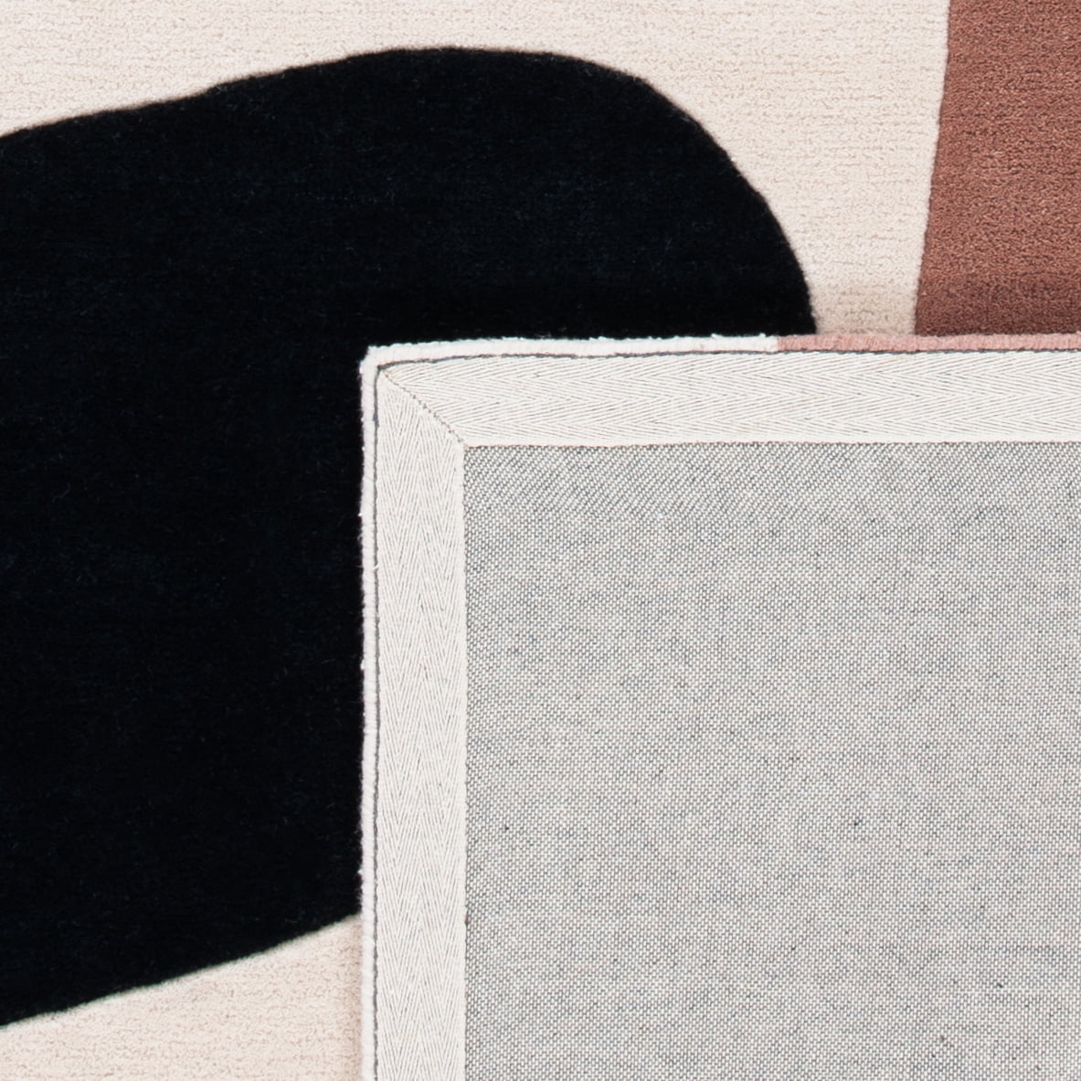 SAFAVIEH Fifth Avenue Deandre Abstract Runner Rug, Beige/Black, 2'3" x 8'