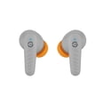 thumbnail image 4 of Audifonos in-ear Getttech GUE-T8PBL-GO Bluetooth USB C Microfono dual, tecnologia ENC, cancelación de ruido, Sonido Hi-Fi, Control tactil, Carga rápida, almohadillas 3 tamaños, Gris con anaranjado, 4 of 9