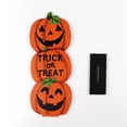 thumbnail image 4 of Decoraciones de mesa de Happy Halloween, centros de mesa de madera para fiesta de Halloween, mesa de cena, bandeja, decoración de habitación, 4 of 5