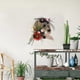 thumbnail image 5 of Arte de pared o colgador de puerta con forma de caballo y flores de madera, corona de bienvenida o colgador de pared para la entrada, 5 of 6