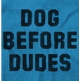 thumbnail image 2 of Dog Before Dudes Pet Owner Friends Women's Graphic T Shirt Tees Brisco Brands 3X, 2 of 6