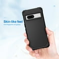 thumbnail image 3 of JTCASES for Google Pixel 6 Case, Drop Resistant Corners, Wireless Charging, Heavy Duty Shockproof Hybrid Hard PC Bumper, Camera Protection, Skin-feel Anti-scratch Tough Cover, Black, 3 of 7