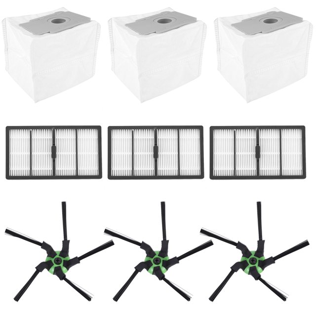 Filtro de robot de barrido, filtro de cepillo lateral, bolsa para polvo de cepillo lateral, muy versátil