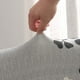 thumbnail image 2 of Fundas para sillas de comedor de 4 piezas, funda elástica para silla, elástica lavable extraíble para ajuste universal(flor), 2 of 5