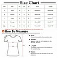 thumbnail image 3 of CHOK Hauts d'Été pour Femmes, T-Shirt Imprimé Teinture sur Nœuds à Col Rond et Manches Courtes, Tunique Décontractée pour Vacances, 3 of 3