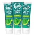 thumbnail image 1 of Pasta dental infantil con fl&uacute;or Wicked Cool! de Tom's of Maine, aprobada por la ADA, natural, sin colorantes ni conservantes artificiales, sabor ment, 1 of 10