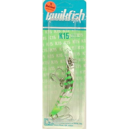 Leurre De Pêche Crankbait Luhr-Jensen Kwikfish K15 - Occasion - Pour Saumon Et Poissons D'eau Douce