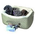 thumbnail image 5 of Snoozer Luxury Lookout I Dog Car Seat, Medium, Palmer Indigo, 5 of 7