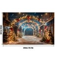 thumbnail image 3 of Christmas Pattern Outdoor Garage Door Banner Large Christmas Decoration Door Cover Decoration Season Outdoor Garage Door Home Wall Decor Flags_ Banners & Accessories Home Decor, 3 of 4