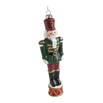 Kuntesetty Christmas Decoration Soldier Figure Fall Bedroom Nutcracker Hanging Ornament Dark Green