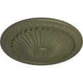 thumbnail image 3 of Ekena Millwork 15"OD x 1 3/4"P Alexa Ceiling Medallion (Fits Canopies up to 3"), Hand-Painted Painted Turtle, 3 of 7