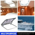 thumbnail image 3 of Boat Porthole Window, Porthole Hatch Window  Resistance Aluminum Alloy Structure Rotating Handle with Support Rod for Ship, 3 of 8