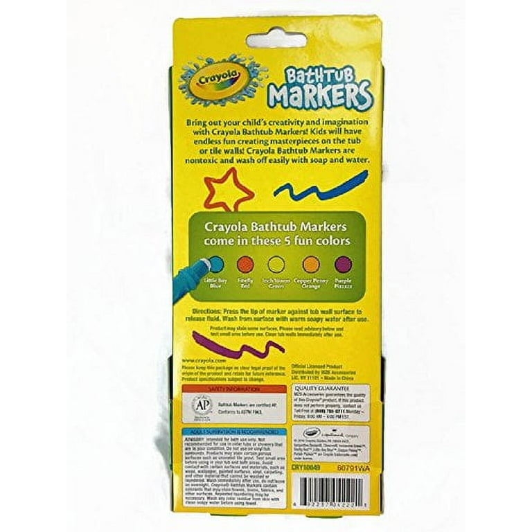 Crayola® Bathtub Markers, 5 ct - Fred Meyer
