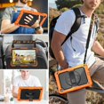 thumbnail image 2 of Funda HXCASEAC para Samsung Galaxy Tab A9 Plus 11" - Naranja, 2 of 9