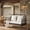 White, variant on Resenkos Porch Swing, Single Person Hanging Seat with Seat and Back Cushions-Navy, Hanging Outdoor Porch Swings for Garden, Backyard
