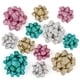 thumbnail image 1 of Surtido de lazos de regalo WRAPAHOLIC Glitter (12 lazos) dorados y plateados, 1 of 7