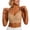 #03 Coffee 【Mix, Match & Rotate: Stock Up on Your Favorite Colors】, variant on Women's Back Bra, Racerback Bra, Daily Pullover Bra, Wireless Seamless Bra, Soft Comfort Bra, Supportive Smoothing Bra, Women's Everyday Underwear for Daily Wear | TruBelle,Beige L