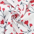 thumbnail image 6 of Ruimatai Women's Floral Print Round Neck Sleeveless Split Dress Stretchy Camisole Beach Party Casual Summer Dress with Ruffle Tie Detail, 6 of 8