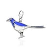 Women Shop LC 925 Sterling Silver Platinum over Bird Charm Jewelry Accessories