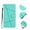 Green, variant on for iPhone 16 Plus Flip Wallet Phone Case, Kickstand Wrist Strap Card Holders Photo Slots Shockproof TPU Inner Shell Magnetic Solid Color Case Cover for iPhone 16 Plus, Green