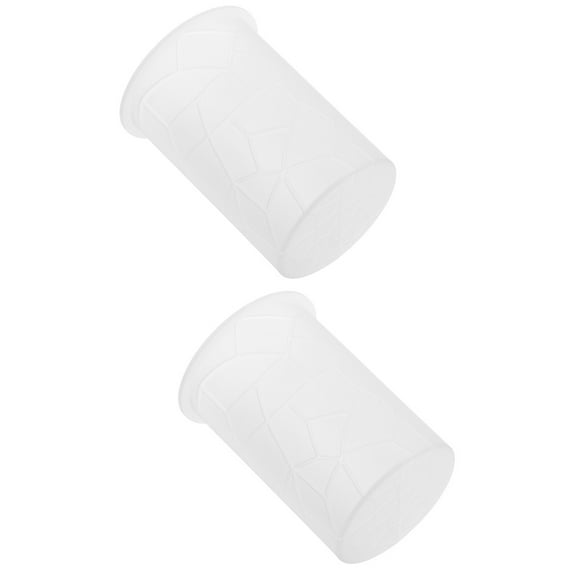 MLINS 2pcs Pillar Shaped Candle Making Mold Silicone Pillar Statue Candle Mold DIY Crafts Silicone Mold