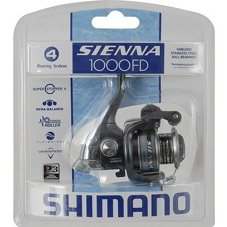- Shimano Sienna Front Drag Spinning Reel